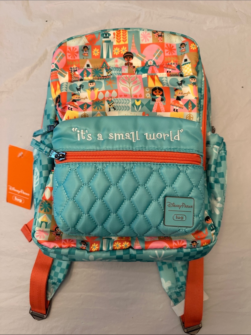 Disney Parks “It’s A Small World” Volley Mini Backpack by lug